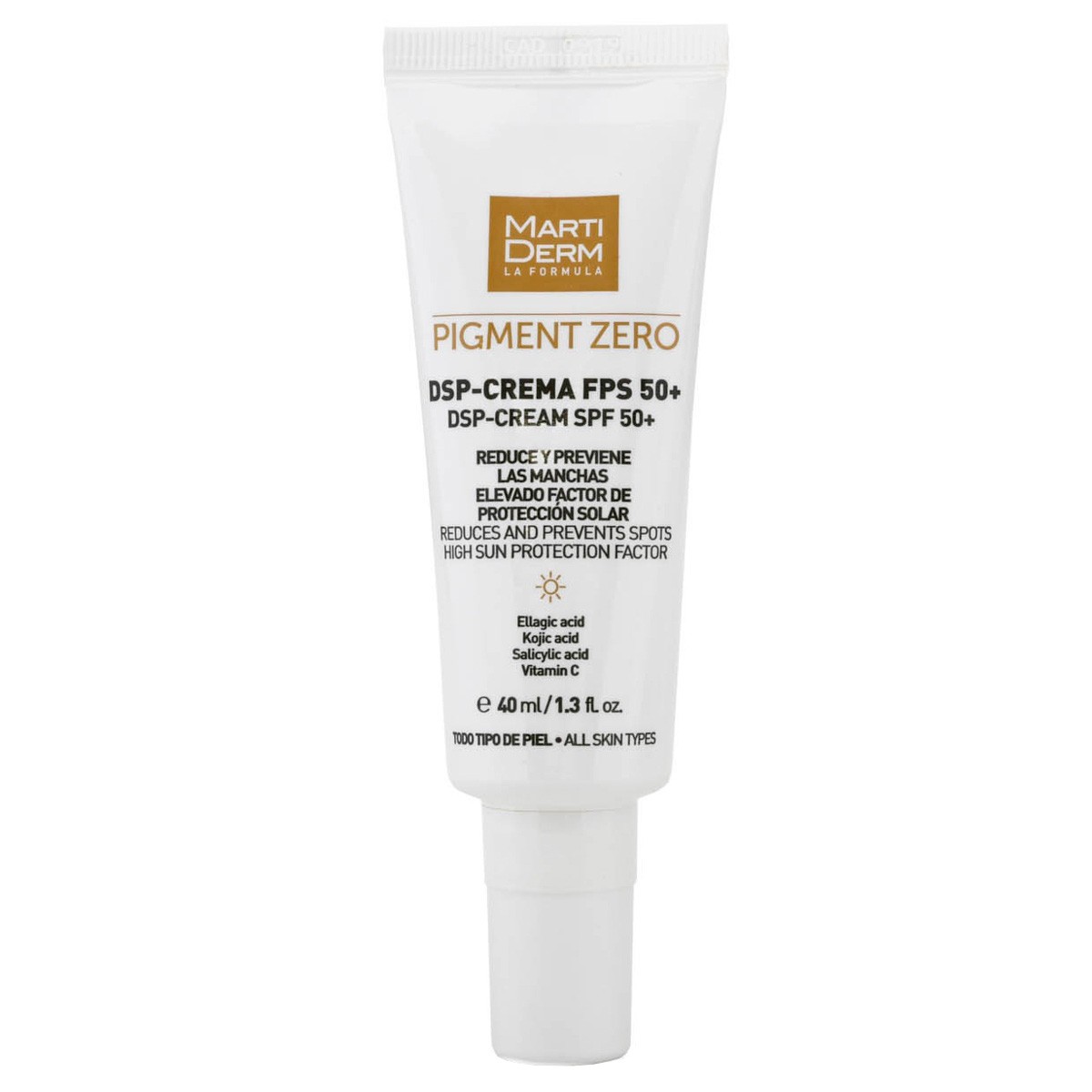 MartiDerm Pigment Zero DSP Crema Despigmentante FPS 50+  40 ml