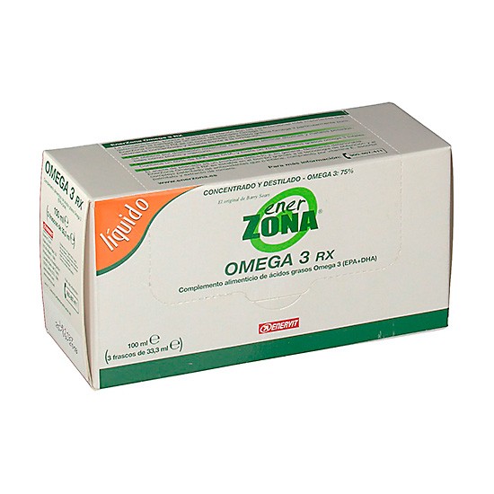 ENERZONA OMEGA 3RX ACEITE PESCADO 3X33,3