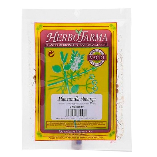 Herbofarma infusión Manzanilla al vacio 30g