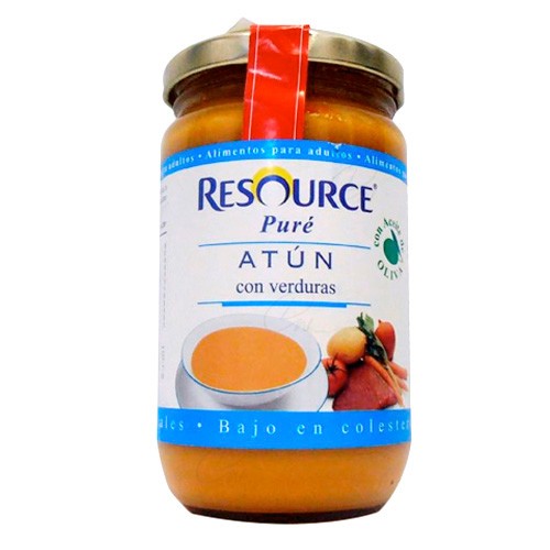 Resource Puré de atún con verduras 300 gr.